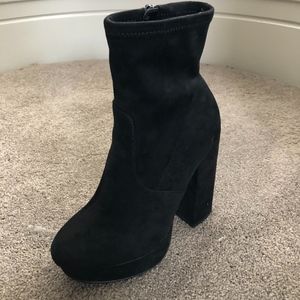 Black boots